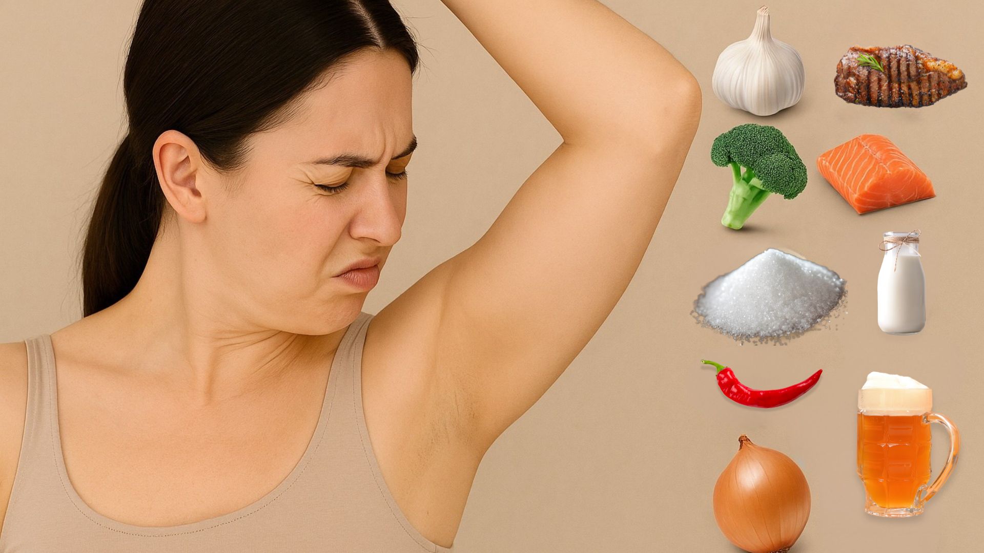Stärkere Gerüche im Achselbereich durch Zucker und Essen: Die Wahrheit und wie du das managst